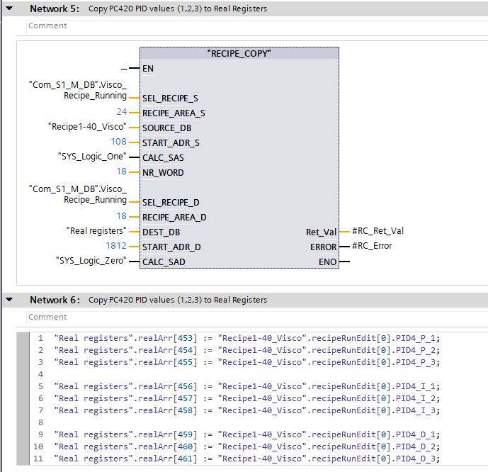 PIC420 Network 5, Changes